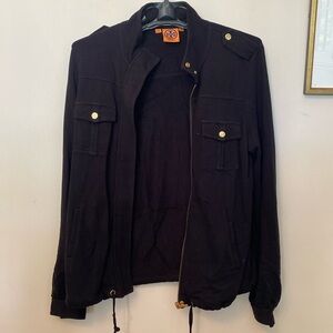 Black Tory Burch Bomber Jacket